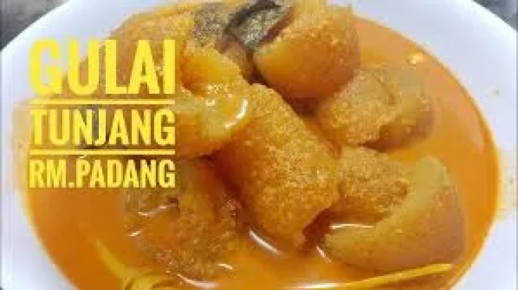 Gulai Tunjang Menggugah Selera