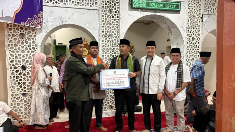 Tim Safari Ramadhan Provinsi Sumatera Barat Kunjungi Masjid Syuhada’ Kayu Pasak