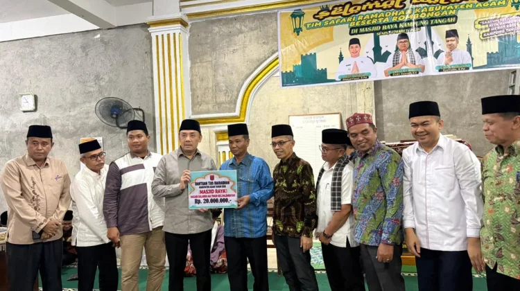 Safari Ramadan Pemkab Agam di Kecamatan Palembayan