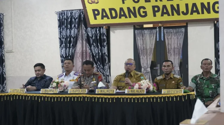 Pemko dan Polres Bahas Operasi Ketupat dan Rekayasa Lalu Lintas