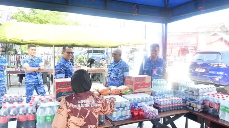 Menjelang Idul Fitri, Lanud Sutan Sjahrir Selenggarakan Bazar Murah Ramadan 1447 H