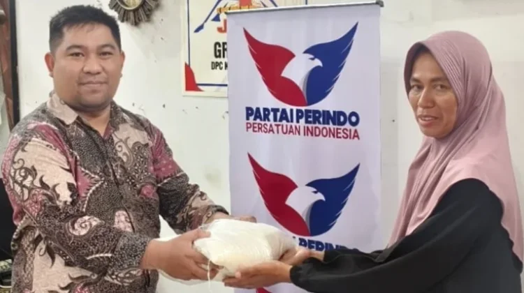Perindo Bukittinggi Lewat  Riyan Permana Putra Perkuat Ekonomi Rakyat
