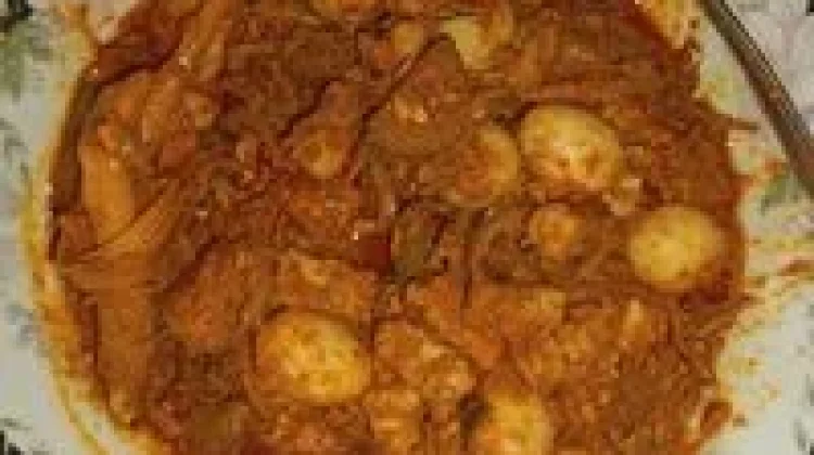 Sambalado Tanak Jariang dengan bahan yang mudah didapat
