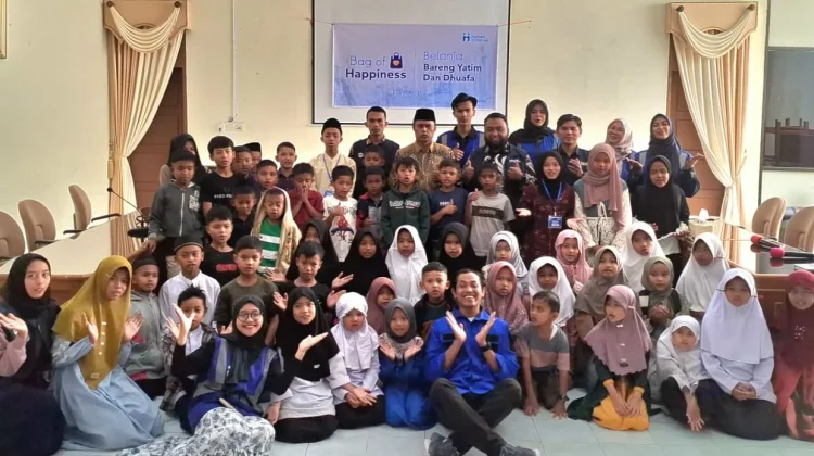 Belanja Bareng Yatim & Dhuafa, Pemkab Agam-Human Initiative Hadirkan Kebahagiaan