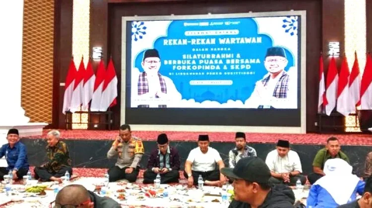 Dandim 0304/Agam Hadiri Bukber, Pemko Bukittinggi Paparkan Program Prioritas