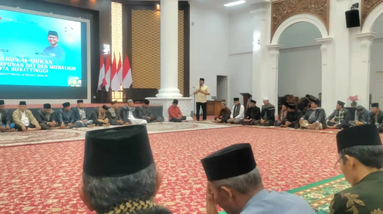 Pemko Gelar Tadarus Al-Qur’an Bersama HDM Bukittinggi