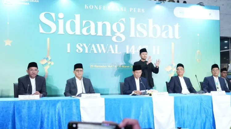 Pemerintah Tetapkan 1 Syawal Bertepatan 21 Maret 2026