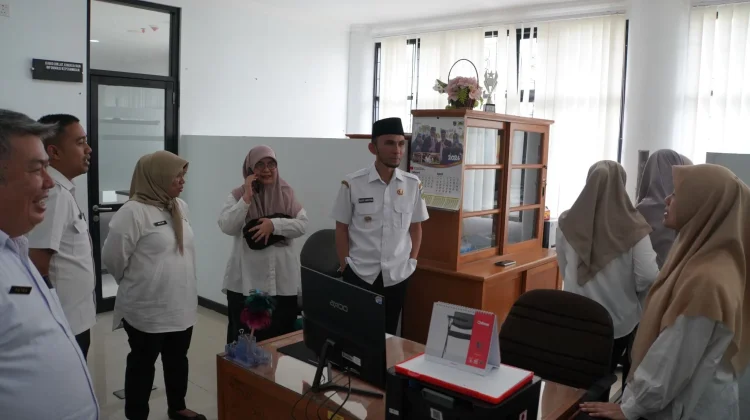 Wawako Allex Sidak OPD, Pastikan Pelayanan Publik Berjalan Optimal