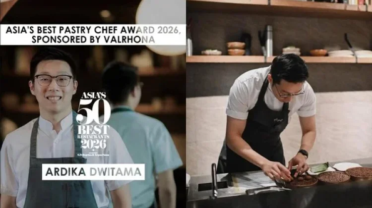 Chef Ardhika Dwitama Raih Gelar Asia’s Best Pastry Chef 2026