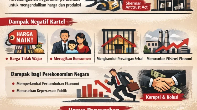 Bahaya Kartel bagi Ekonomi, dan Masyarakat