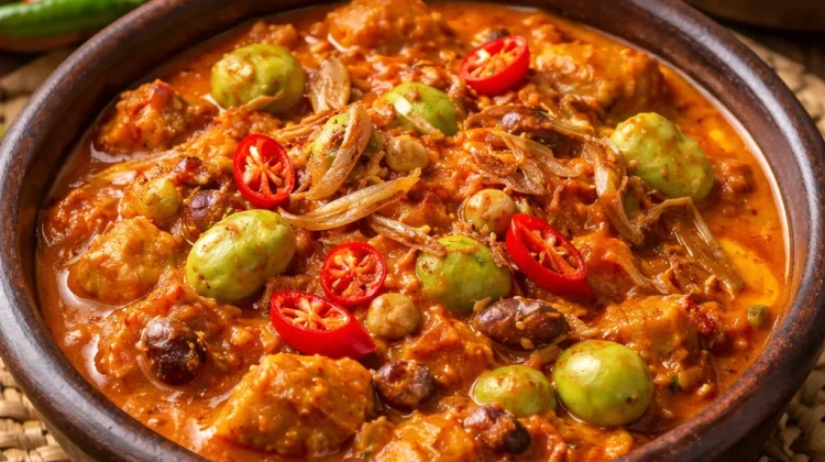 Sambalado Tanak,"Cita Rasa Pedas Gurih Khas Minangkabau"