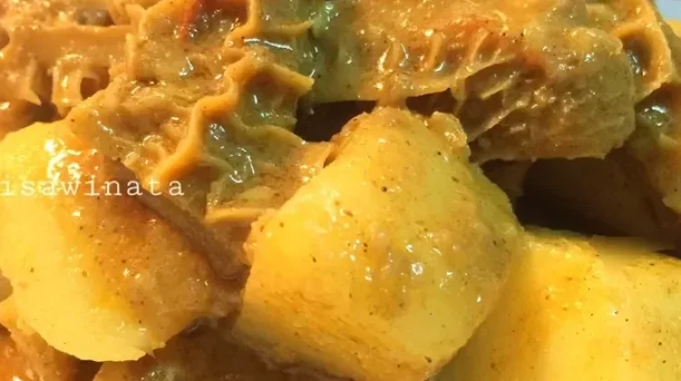 Masakan Khas Minangkabau, Gulai Babat campur Kentang