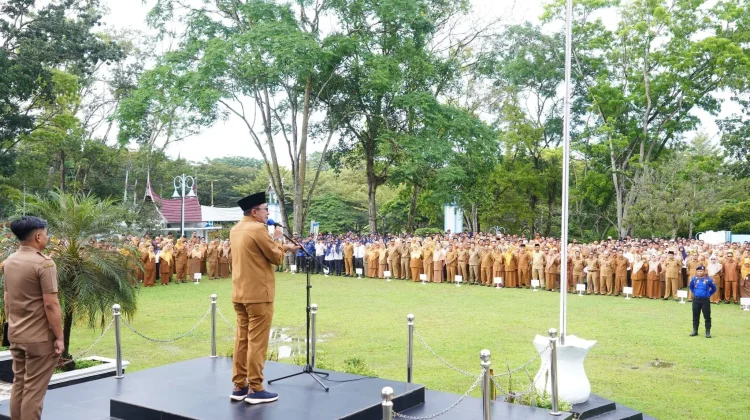 Bupati Eka Putra Tekankan Disiplin dan Kinerja ASN Pasca Idul Fitri