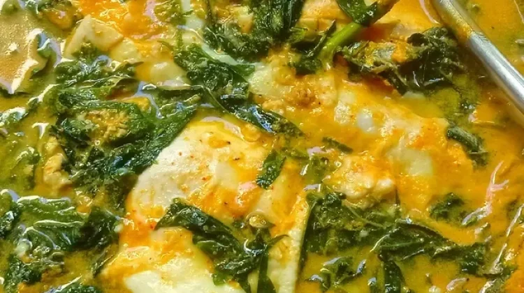 Gulai Talua campur Pucuak Ubi , Bahan yang mudah di dapat