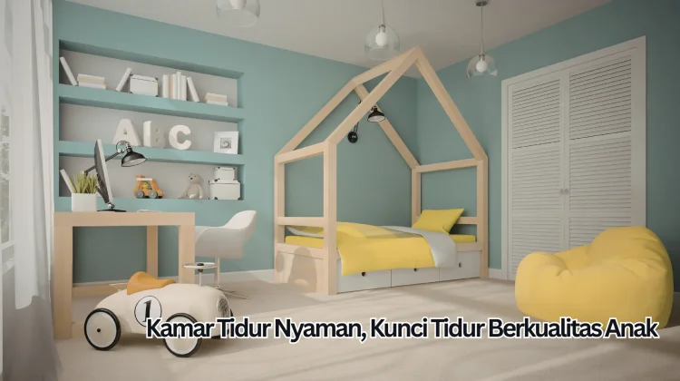 Kamar Tidur Nyaman, Kunci Tidur Berkualitas Anak