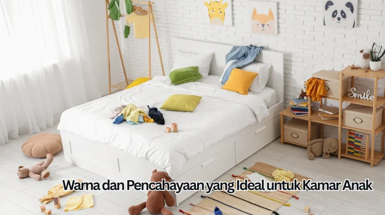 Warna dan Pencahayaan yang Ideal untuk Kamar Anak