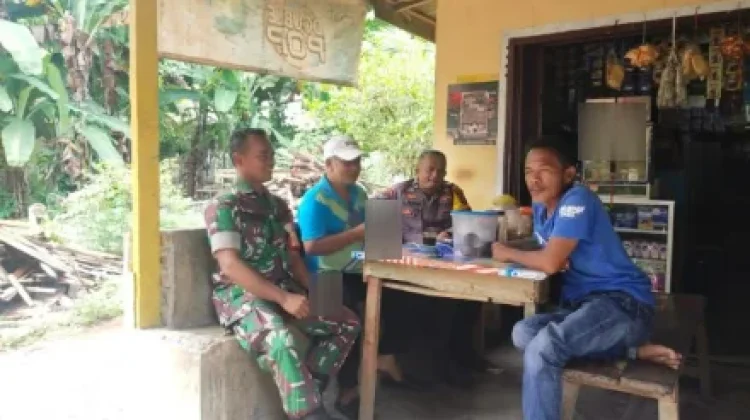 Babinsa dan Bhabinkamtibmas Pariaman Jalin Silaturahmi dengan Warga Binaan!