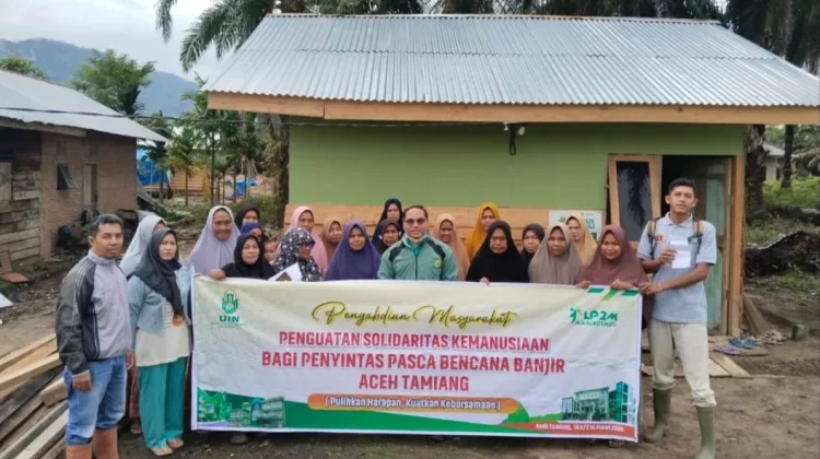 Jejak Cinta UIN Bukittinggi di Tenda Pengungsi Tamiang