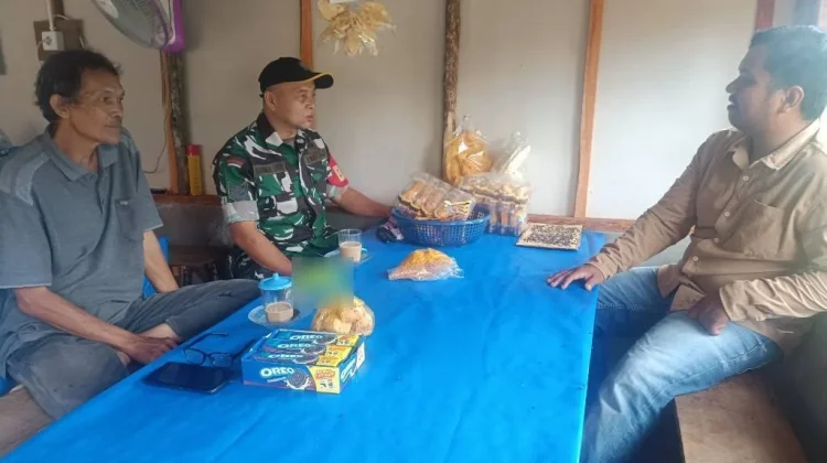 Babinsa Payakumbuh Laksanakan Komsos Bersama Warga Kapalo Koto Ampangan!