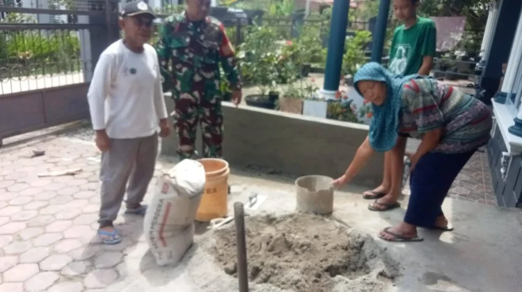 Babinsa Koramil 05/Harau Pererat Silaturahmi dan Jaga Kamtibmas Warga