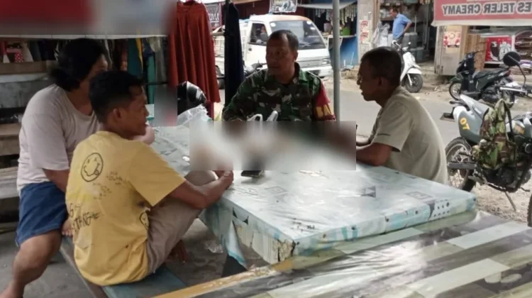 Babinsa Koramil 07/Kapur IX Imbau Warga Jaga Toleransi dan Keselamatan Berkendara