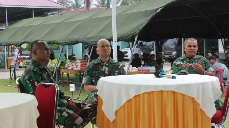 Kodim 0306/50 Kota Ikuti Vicon Bazar Ramadhan 1447 H Sangat Sukses Sekali