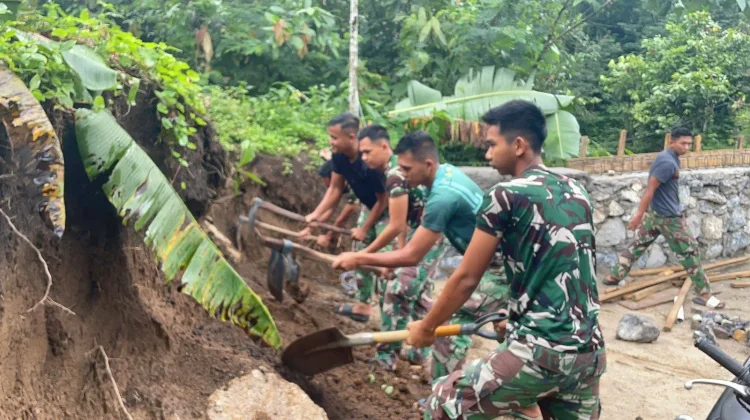 Dandim 0306/50 Kota Dorong Percepatan Pembangunan Jembatan Aramco
