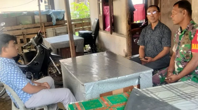 Babinsa Koramil 02/Pangkalan Bangun Kedekatan Wilayah Binaan Sangat Sukses