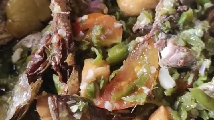 Goreng Ikan Kembung balado hijau yang gurih, dan murah