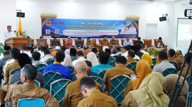 Buka Musrenbang RKPD, dan Tematik Stunting, Bupati Eka Putra Sampaikan Hal Ini