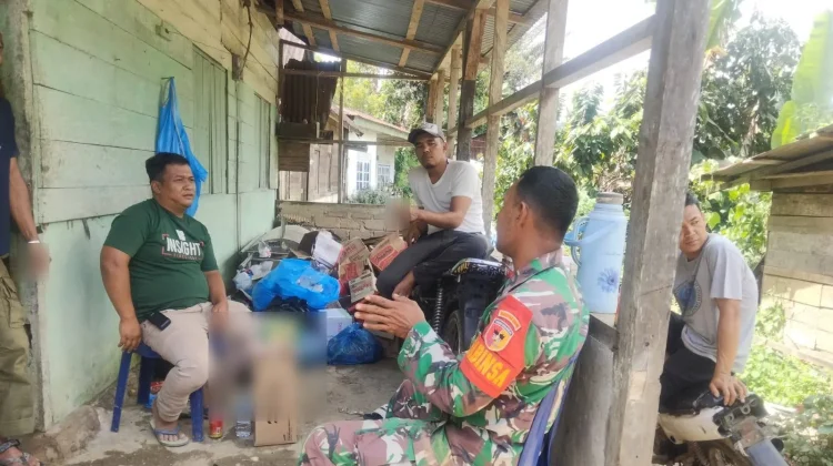Babinsa Koramil 07/Kapur IX Dorong Warga Berwirausaha Sangat Sukses