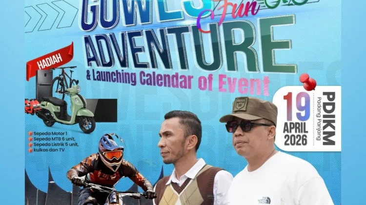 Gowes Fun Adventure 2026 Bakal Hadir di Padang Panjang