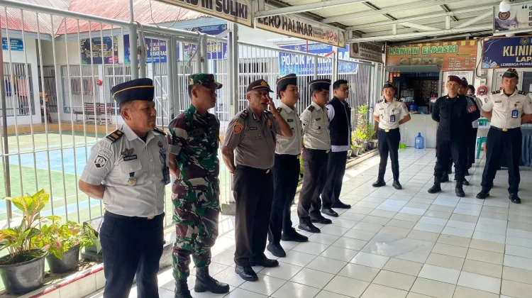 Babinsa Koramil 03/Suliki Hadiri Razia Gabungan, Ciptakan Lapas Bebas Narkoba