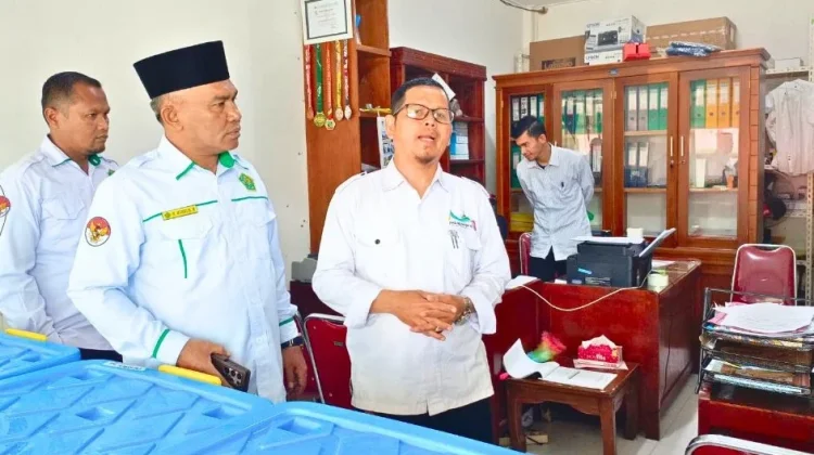 Kemenag Padang Panjang Monitoring Bantuan Madrasah Terdampak Bencana