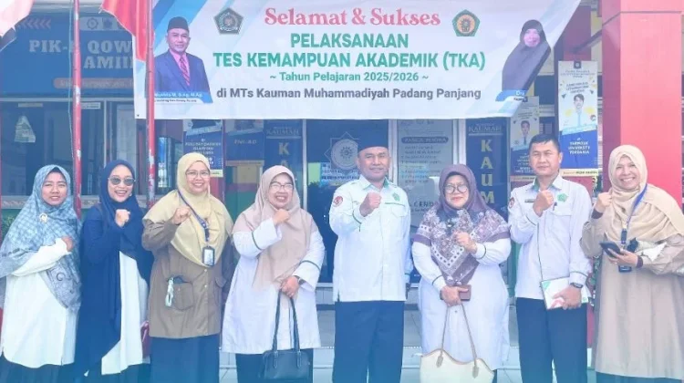 Kemenag Padang Panjang Monev TKA Madrasah, Pastikan Kualitas Ujian