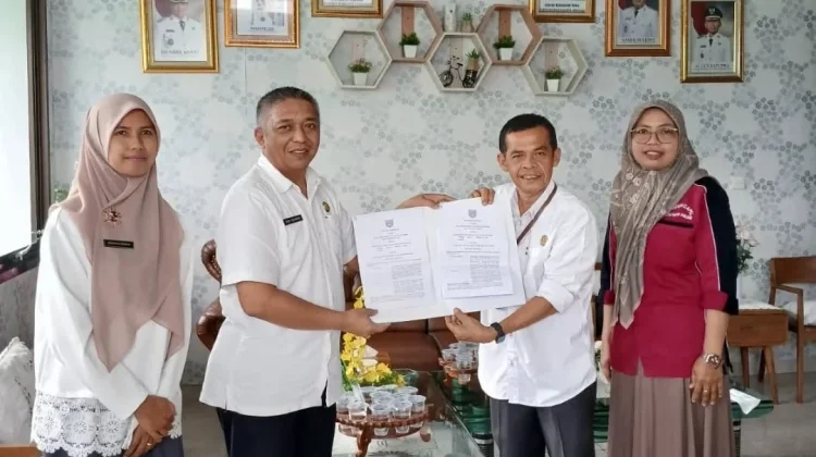 Dukcapil Padang Panjang Perpanjang Kerja Sama dengan Fasilitas Kesehatan