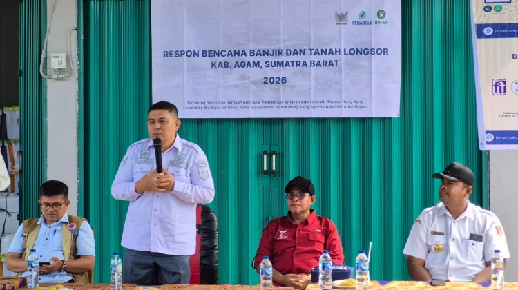 Penyaluran Bantuan untuk 400 KK Terdampak Bencana di Palembayan