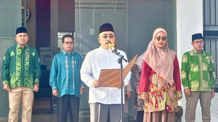 Apel Pagi Rutin Kemenag Padang Panjang, Azwarhadi Sampaikan Informasi Penting