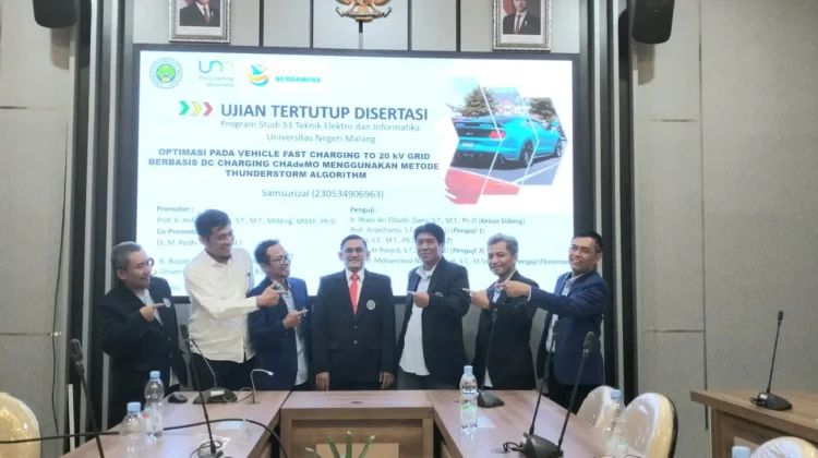 Disertasi Doktor Samsurizal Hadirkan Inovasi Fast Charging Listrik