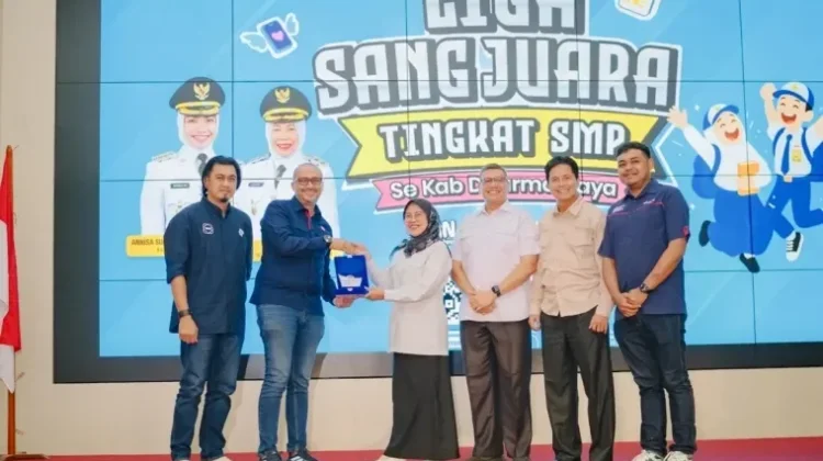 2.800 Pelajar SMP se-Kabupaten Dharmasraya Adu Prestasi Liga Sang Juara Telkomsel