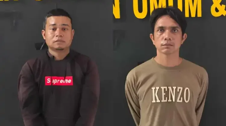 Polres Pasaman Amankan Dua Pelaku Begal Emas Perhiasan 42 Gram