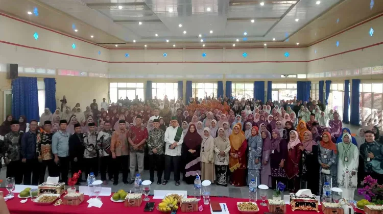 PGRI Situjuah Limo Nagari Gelar Halalbihalal, Tekankan Silaturahmi Antar Guru
