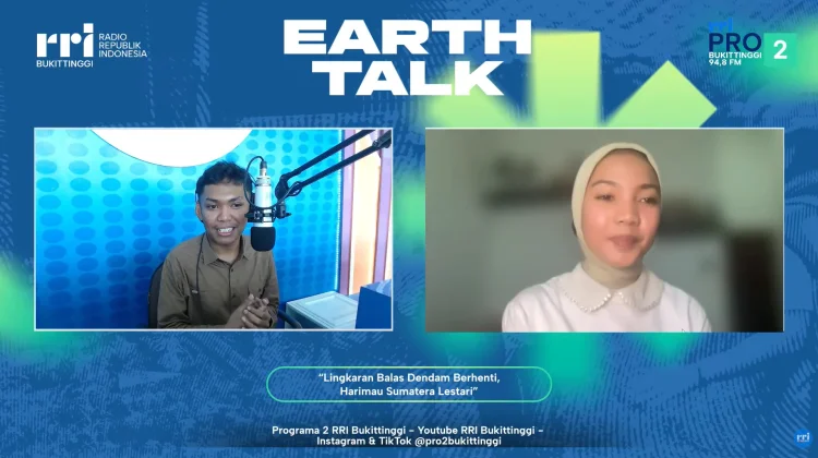 Earth Talk Pro 2 Bukittinggi Bahas Solusi Konflik Harimau Sumatera