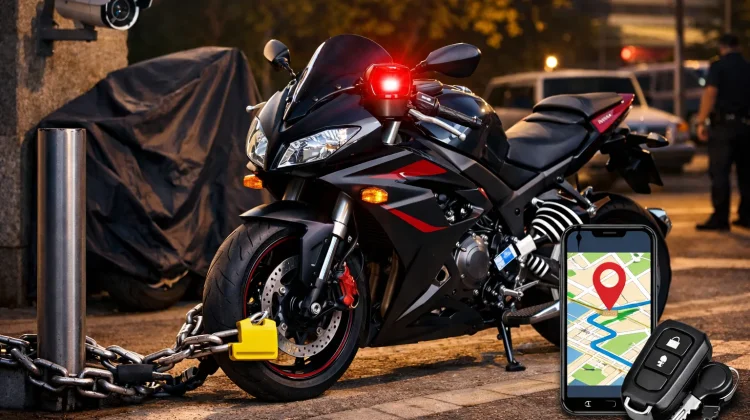 Tips Ampuh Mengamankan Motor dari Pencurian