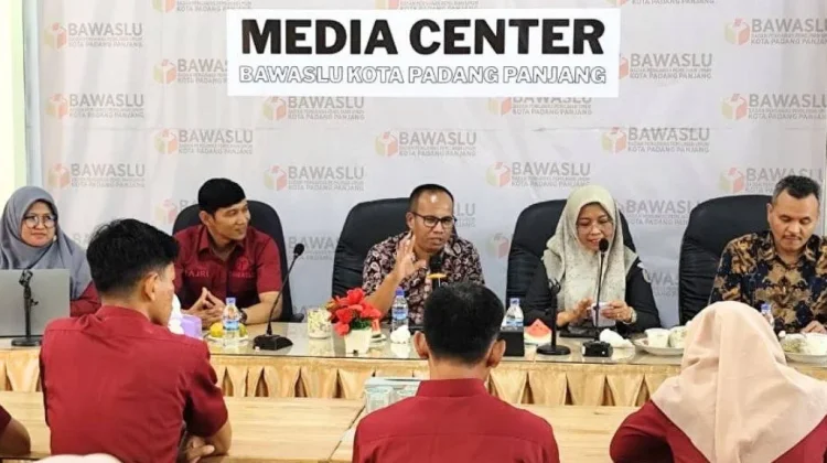 Bawaslu Padang Panjang Perkuat Kesiapan Pengawasan Pemilu