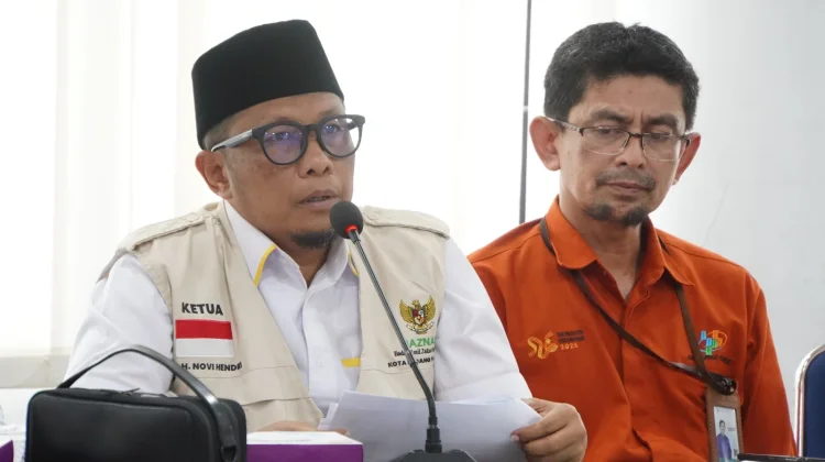 Baznas Padang Panjang Paparkan Kontribusi ZIS di Rakor TKPK 2026
