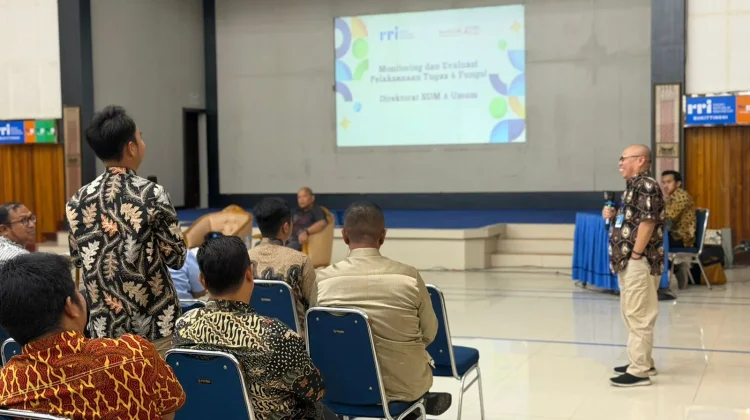 DIR SDM dan Umum  Dedi Suparman melakukan Monitoring
