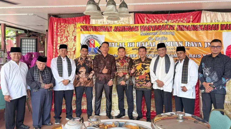 Perantau Minang Malaysia Halalbihalal Hangat Penuh Kebersamaan