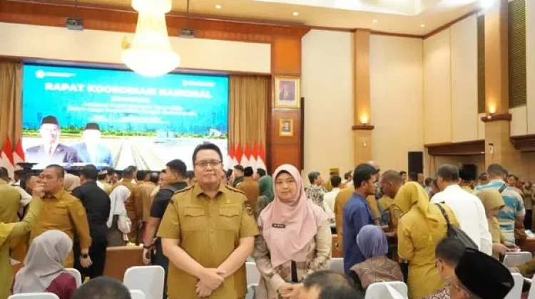 Wabup Tanah Datar Hadiri Rakornas Mitigasi Kekeringan 2026
