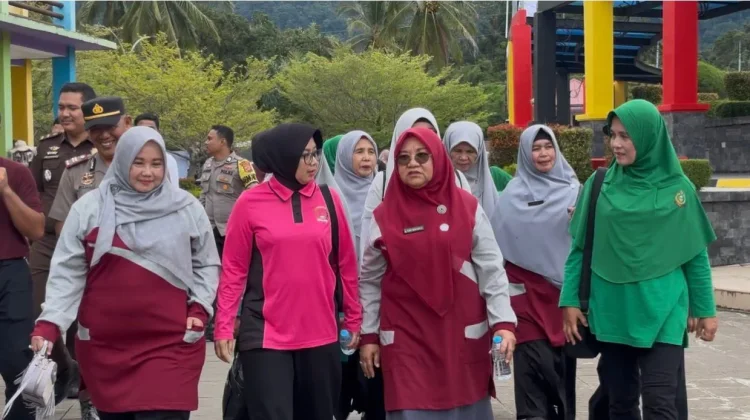 Bulan Bakti Dasawisma, dan BBGRM Digelar di Objek Wisata Linggai